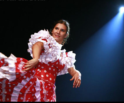 flamenco spaanse danseres